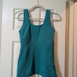 Champion Turquoise Fitted Tank Top